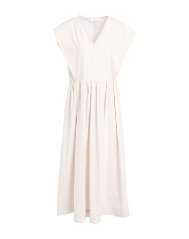 Fabiana Filippi Woman Maxi Dress Off White Size 8 Cotton In White