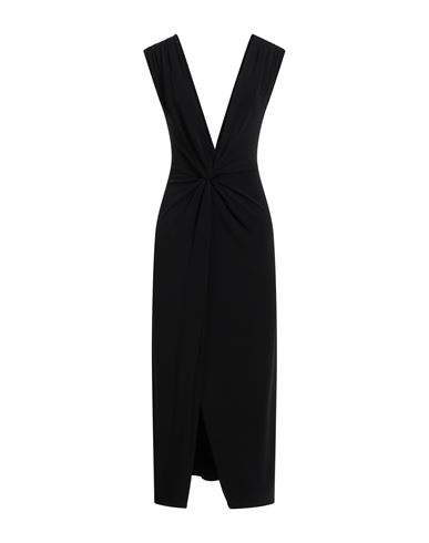 Patrizia Pepe Woman Midi Dress Black Size 0 Acetate, Polyamide, Elastane