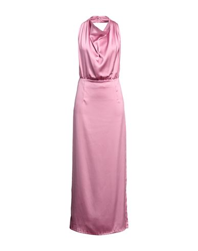 Actualee Woman Long Dress Pink Size 8 Polyester