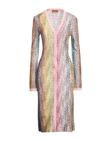 Vestido midi Mujer Rosa claro 38 Mujer