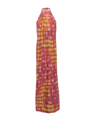 Maxi-Kleid Damen Fuchsia 38 Damen