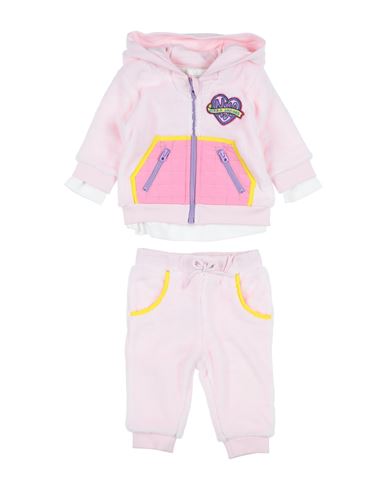 Marc Jacobs Newborn Girl Baby Set Pink Size 3 Polyester, Cotton, Elastane