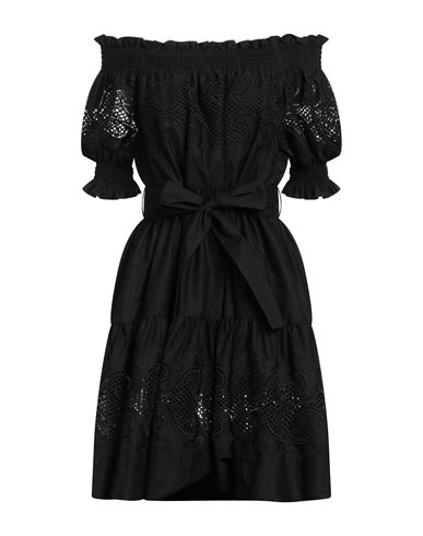 P.a.r.o.s.h P. A.r. O.s. H. Woman Midi Dress Black Size Xs Cotton, Polyester