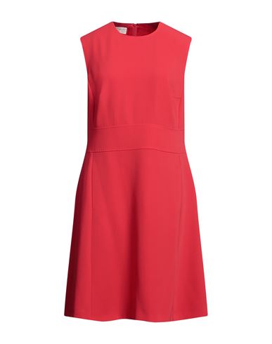 Maison Common Woman Midi Dress Red Size 12 Triacetate, Polyester