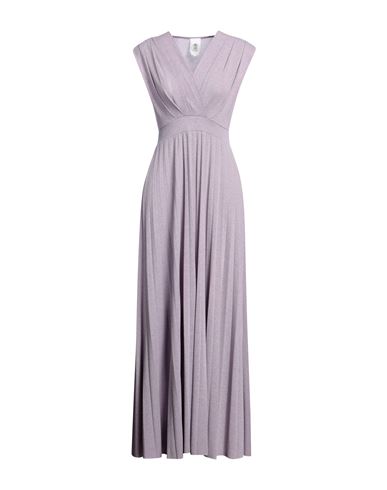 Le Volière Woman Maxi Dress Light Purple Size Xs/s Polyester, Metallic Fiber, Elastane