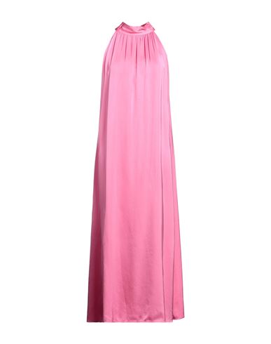 Le Volière Woman Maxi Dress Pink Size M/l Viscose