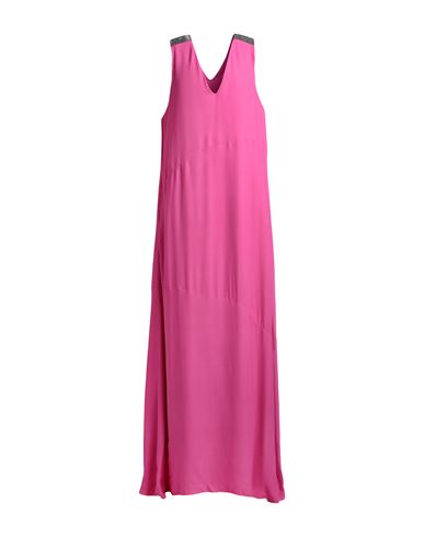 Fabiana Filippi Woman Maxi Dress Fuchsia Size 6 Viscose In Pink