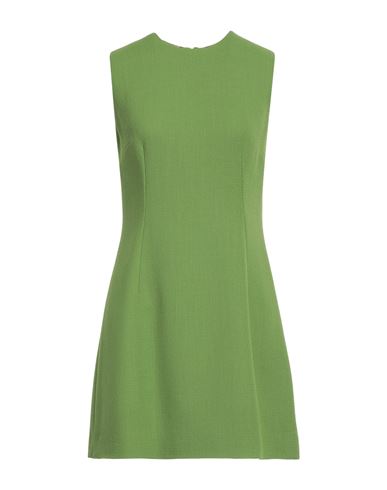 Dolce & Gabbana Woman Mini Dress Light Green Size 8 Wool