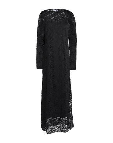 Topshop Woman Maxi Dress Black Size Xl Nylon, Elastane
