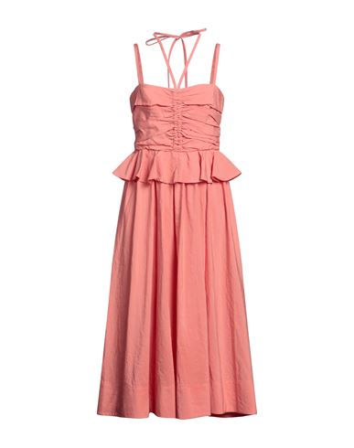 Vestido midi Mujer Salmón 36 Mujer