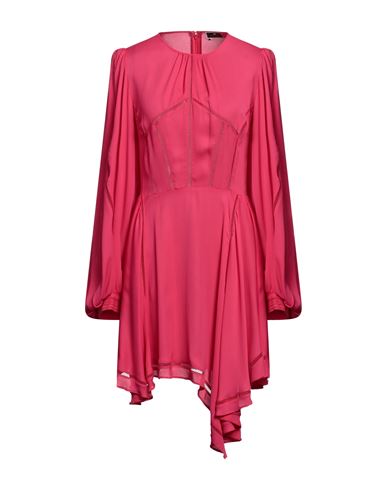 Elisabetta Franchi Woman Mini Dress Fuchsia Size 10 Viscose In Pink