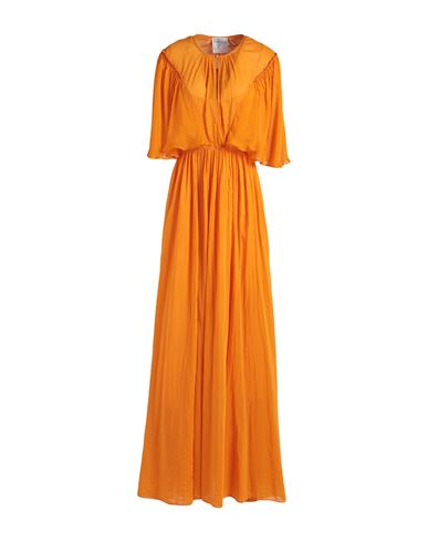 Vestido largo Mujer Naranja 0 Mujer