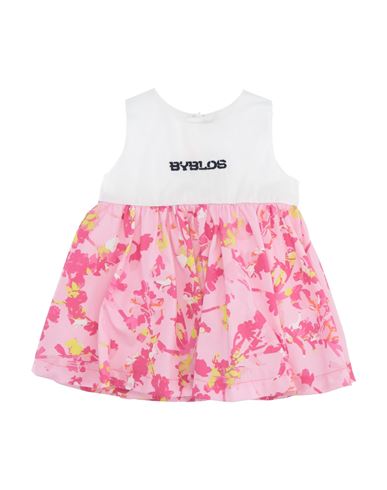 Shop Byblos Newborn Girl Baby Dress Pink Size 1 Cotton