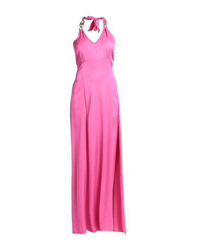 Caroline Biss Woman Maxi Dress Fuchsia Size 10 Viscose In Pink