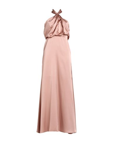 Shop Le Volière Woman Maxi Dress Pastel Pink Size M/l Polyester