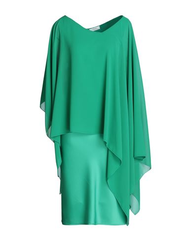 Shop Nina 14.7 Woman Midi Dress Green Size 8 Polyester