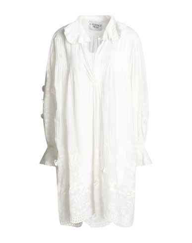 Shop Laurence Bras Woman Mini Dress White Size 6 Cotton