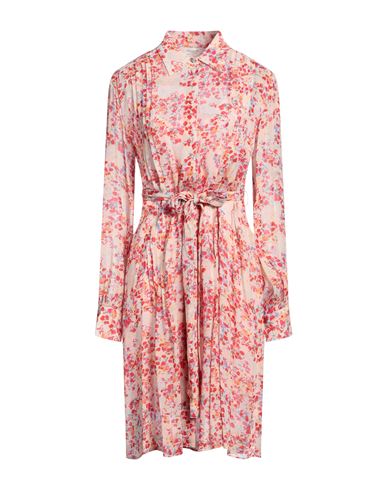 Shop Anna Molinari Woman Mini Dress Blush Size 2 Viscose In Pink