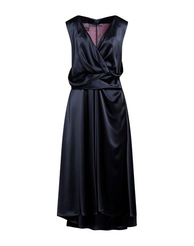 Talbot Runhof Woman Maxi Dress Midnight Blue Size 14 Triacetate, Polyester