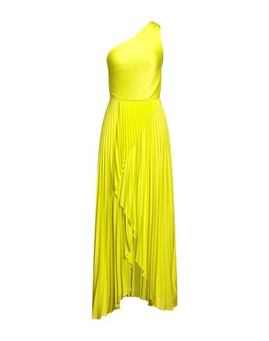 Simona Corsellini Woman Maxi Dress Acid Green Size 4 Polyester