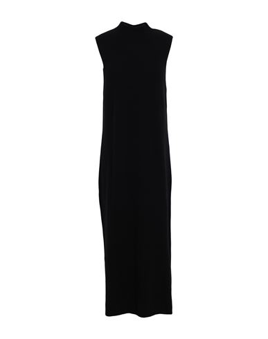 Rifò Michela Woman Midi Dress Black Size S Recycled Cashmere, Recycled Wool