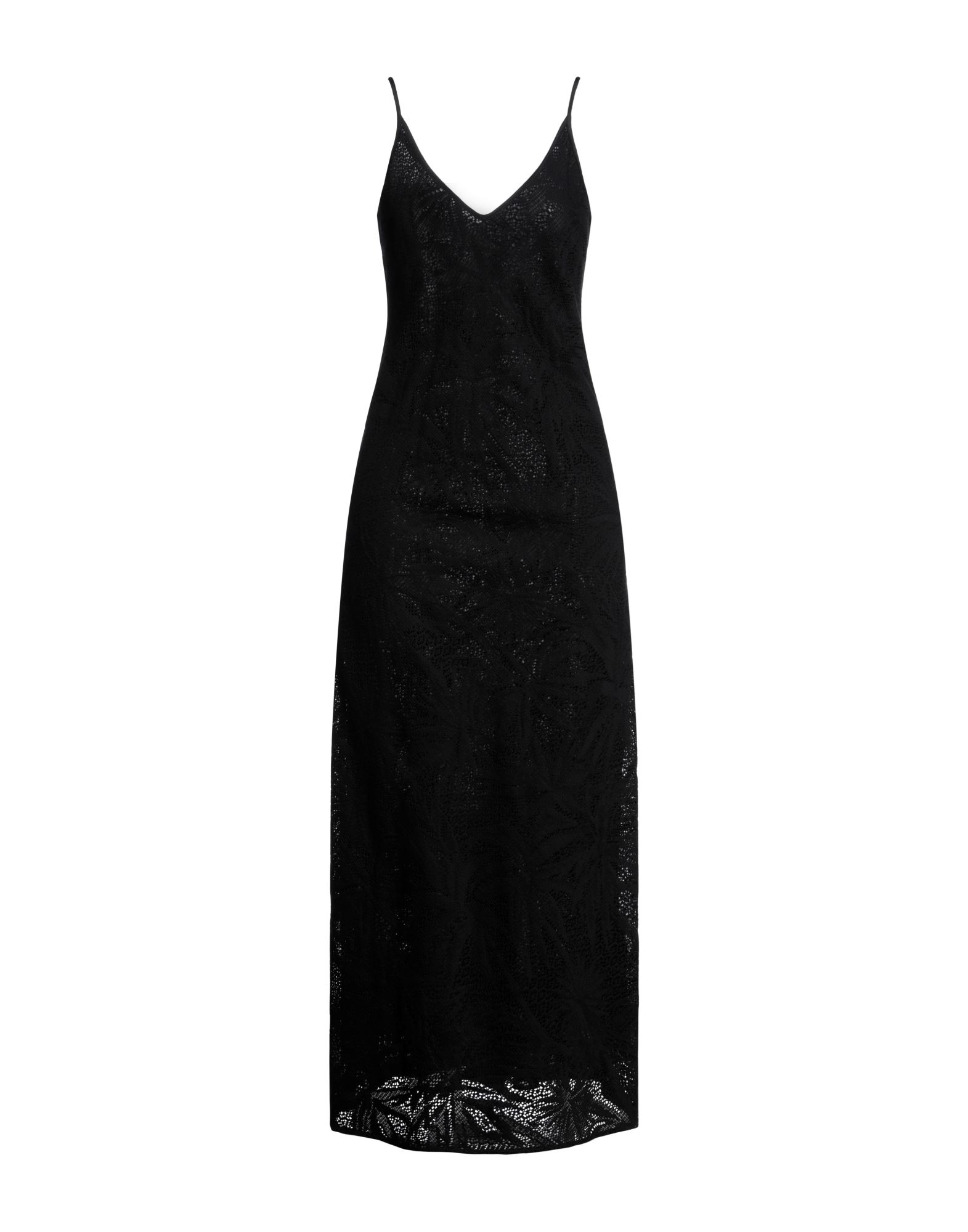 MAXMARA☆関税込☆バージンウール 長袖 ブラック ミディドレス pretty_bdw2-522604