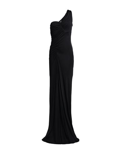 Saint Laurent Woman Maxi Dress Black Size 6 Viscose
