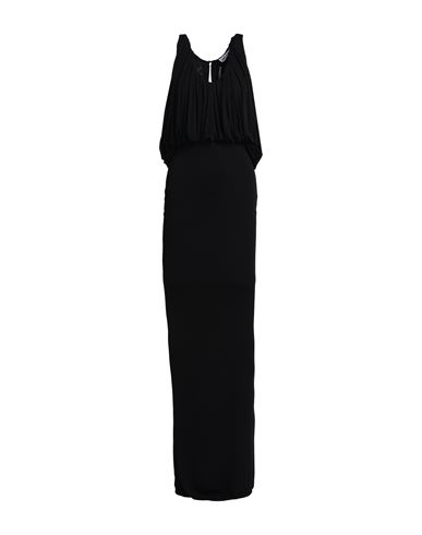 Saint Laurent Woman Maxi Dress Black Size 10 Cupro