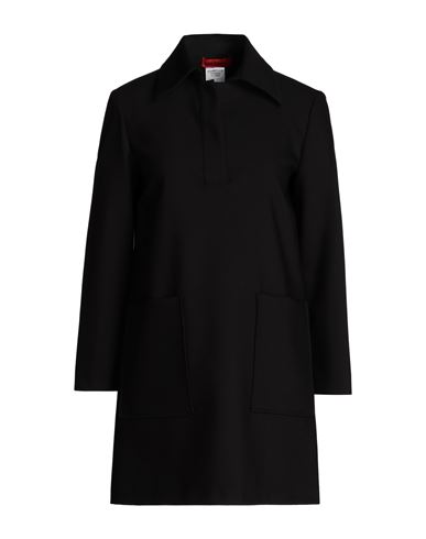 Max & Co . Woman Mini Dress Black Size 6 Polyester, Viscose, Elastane