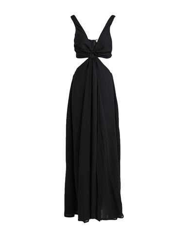 Suoli Woman Maxi Dress Black Size 10 Polyester