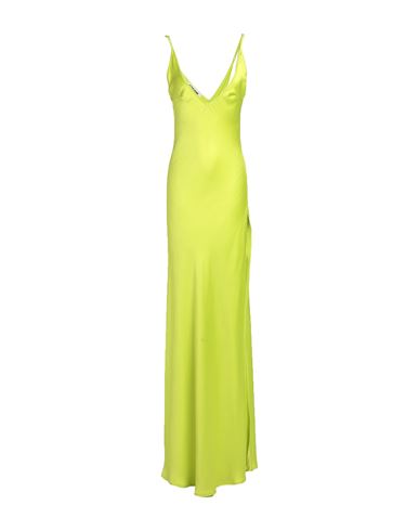 Don't Me Don't @ Me Woman Maxi Dress Acid Green Size 1 Polyester, Elastane