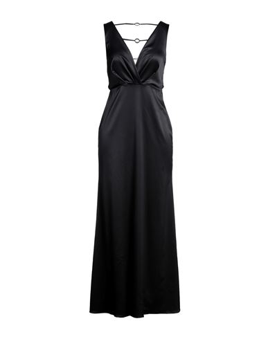 Siste's Woman Maxi Dress Black Size Xs Polyester, Elastane