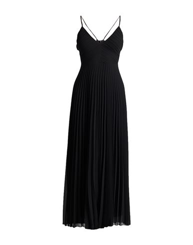 Patrizia Pepe Sera Woman Maxi Dress Black Size 6 Polyester