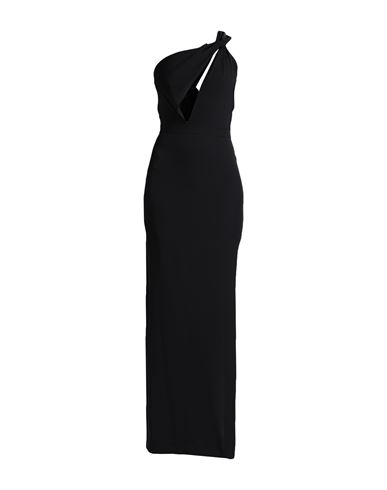 Alberto Audenino Woman Maxi Dress Black Size S Polyester, Elastane