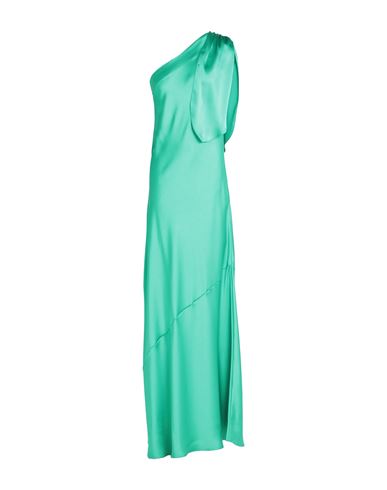 Actualee Woman Maxi Dress Green Size 8 Polyester
