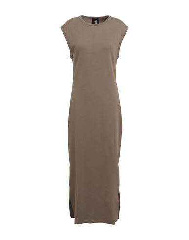 Thom Krom Woman Maxi Dress Military Green Size L Cotton, Elastane In Green
