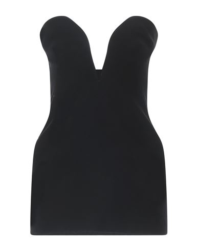Shop Monot Mônot Woman Mini Dress Black Size 4 Polyester