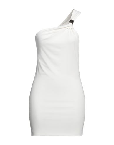Alyx 1017  9sm Woman Mini Dress Cream Size 6 Polyester, Elastane In White