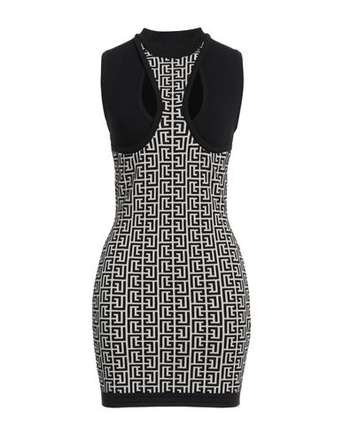 Minivestido Mujer Negro 38 Mujer