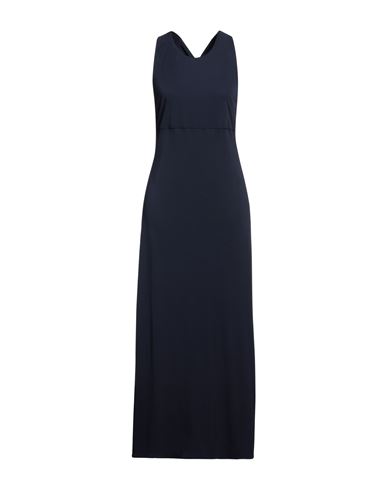 Liviana Conti Woman Maxi Dress Midnight Blue Size 10 Viscose