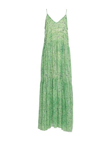 Shop Jijil Woman Maxi Dress Green Size 8 Polyester