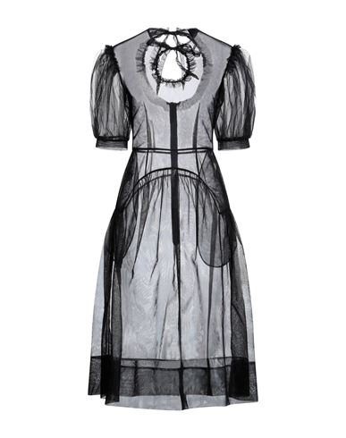 Simone Rocha Woman Midi Dress Black Size 2 Polyamide