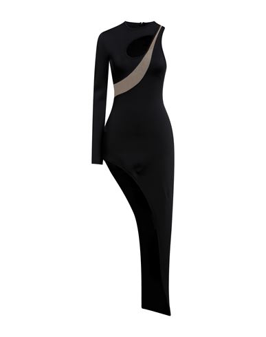 David Koma Woman Mini Dress Black Size 6 Polyamide, Elastane