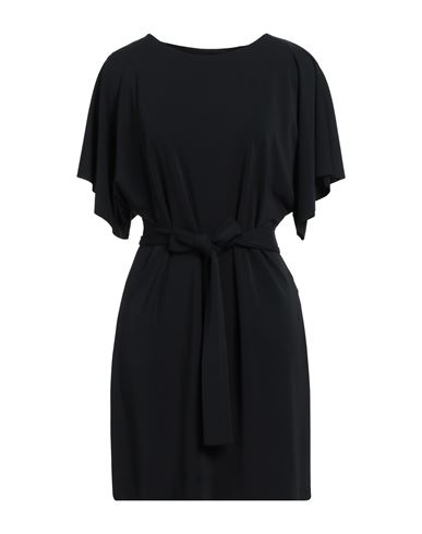 Kaos Woman Mini Dress Black Size 6 Acetate, Polyamide, Elastane