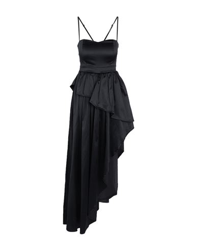 Siste's Woman Mini Dress Black Size Xs Polyester, Cotton, Elastane