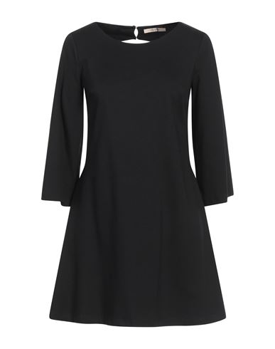 No-nà Woman Mini Dress Black Size Xs Viscose, Nylon, Elastane
