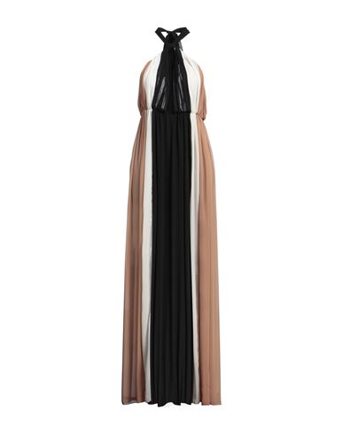 District By Margherita Mazzei Woman Maxi Dress Black Size 8 Polyester In Black