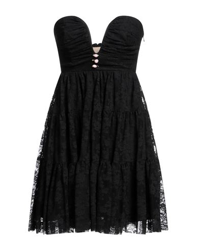 Aniye By Woman Mini Dress Black Size 4 Polyamide, Elastane