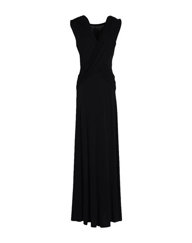 Shop Alberta Ferretti Woman Maxi Dress Black Size 4 Viscose
