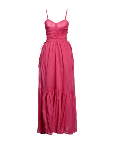 Marant Etoile Marant Étoile Woman Maxi Dress Fuchsia Size 6 Cotton In Pink